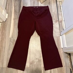 Burgundy Pants